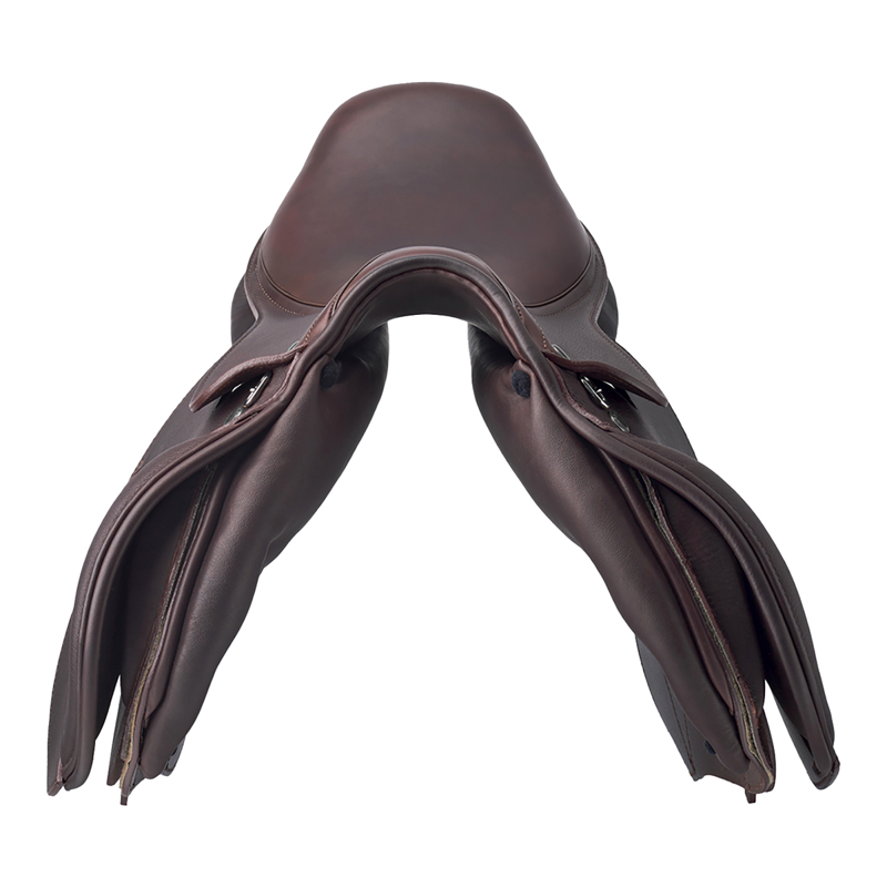 Prestige Pony Double Flap Saddle - Tobacco - 15 - 34-3